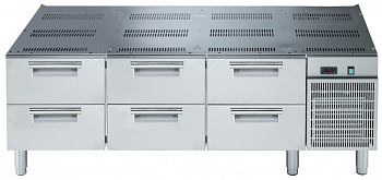 REFRIGERATED BASE WITH 6 DRAWERS 1600MM (Code 391275)