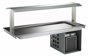 Electrolux Professional DI4RDPO EINBAU-KÜHLPLATTE + AUFSATZ 4 GN (Code 340230)