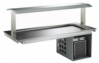 Electrolux Professional DI4RDPO EINBAU-KÜHLPLATTE + AUFSATZ 4 GN (Code 340230)