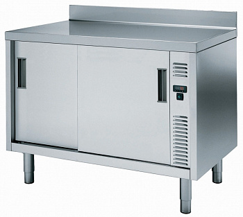 HOT CUPBOARD+UNDERTOP+UPSTAND 1400 MM (133641)