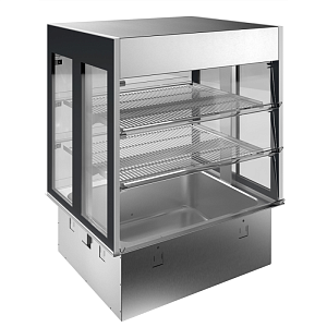 Electrolux Professional D19R2 DROP-IN REMOTE REFRIGERATED WELL WITH REFRIGERATED DISPLAY, COMPACT 2GN (CODE 341122)