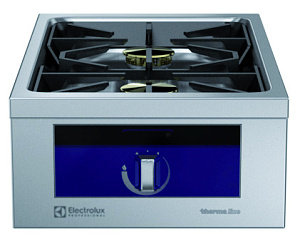 Electrolux Professional MCGDACEOVO Modular Cooking Range Line thermaline 90 - 2-Burner Gas Top, 2 Sides (Town Gas) (Code 593308)