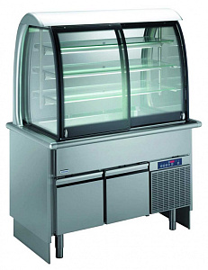 Electrolux Professional ZLRDW12C REFR.UNIT W/DISPLAY+WELL (3GN) ON CUPB. (Code 332033)
