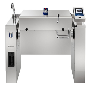 Electrolux Professional PUET09KLEX ProThermetic Sprint Electric Tilting Pressure Braising Pan, 90lt Hygienic Profile, External control panel, Freestanding with CTS (Code 586290)