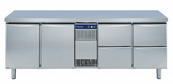 REFR.COUNTER 590 LT,2 DOORS,4 DRAWERS (Code 726199)