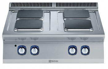 Modular Cooking Range Line 700XP 4-Hot Square Plates Electric Boiling Top Range (Code 371130)