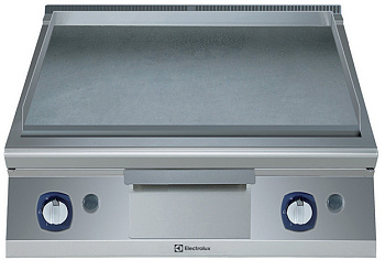 Electrolux Professional E9FTGHSS0C GAS-BRATPL. (16KW) GLATT GENEIGT 800 MM (Code 391058)
