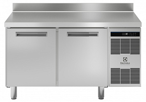 Electrolux Professional BPLEF2NU Pastry and Bakery Line 2 Door Freezer Counter, -24°/-10°C, 600X400 grid, with upstand (Code 728974)