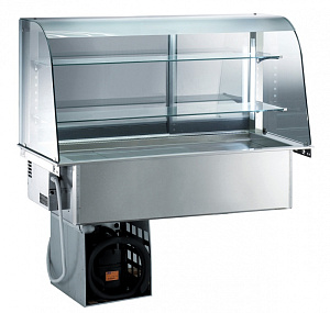Electrolux Professional DI4ROD DROP-IN REFRIGER. WELL+OPEN DISPLAY 4GN (Code 340272)