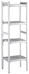 Electrolux Professional BLS862 ALUM.LINEAR SHELV.-POLY.TIERS-475X862MM (Code 137031)