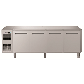 REFR.COUNTER 590L 4xDOOR NOTOP CU_LFT GALV (CODE 710417)