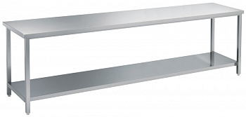 Electrolux Professional STL19 WORK TABLE WITH SHELF 1900 MM (Code 132405)