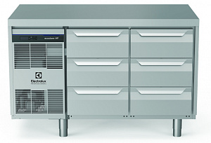 Electrolux Professional EH2HBGG Digital Undercounter ecostore HP Premium Refrigerated Counter - 290lt, 6x1/3 Drawers (Code 710137)