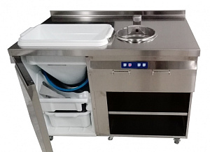 Electrolux Professional BRDS1NP Breading Station SmartSift MONO Breading station, 1 module with neutral base (Code 727810)