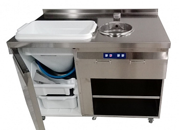 Breading Station SmartSift MONO Breading station, 1 module with neutral base (Code 727810)