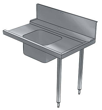 PREWASH TABLE W/BOWL R&gt L 800MM-HOOD TYPE (Code 865306)