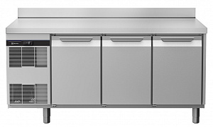 Electrolux Professional EC7F3BL Digital Undercounter ecostore HP Concept Freezer Counter with Splashback- 3 Door (R290) (Code 715120)