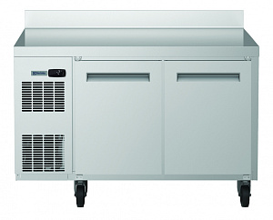 Electrolux Professional EJ2H3AAXXG Digital Undercounter ecostore HP Refrigerated Counter - 2 Door (R290) with top, upstand and wheels, UK plug (Code 710449)