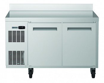 Digital Undercounter ecostore HP Refrigerated Counter - 2 Door (R290) with top, upstand and wheels, UK plug (Code 710449)