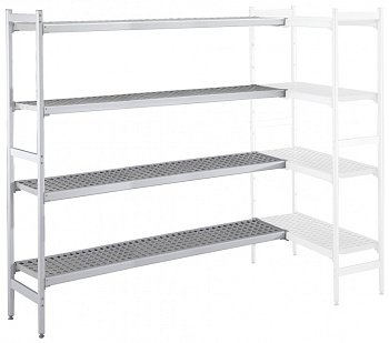 Electrolux Professional CLS2903 ALUM.CORNER SHELV.-POLY.TIERS-475X2907MM (Code 137089)