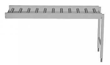 Handling System for Dishwasher Conveyor, long rollers (Code 863030)