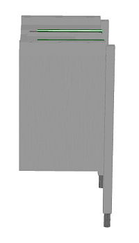 Handling System for Rack Type Basket Cord Conveyor, Drive Unit - Right to Left, 400mm (Code 863168)