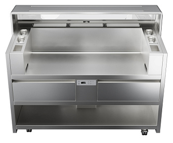 Electrolux Professional E2VVCDBRZA LiberoPro LiberoPro Kochstation für 3x230V Tischgeräte und Kühlung (Code 351086)