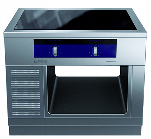 Electrolux Professional MCJDFCJ2AO Modular Cooking Range Line thermaline 90 - 4 Zone Full Surface Induction Top on Passthrough Base, 2 Sides, H=800 (Code 589858)