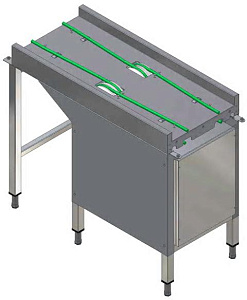 Electrolux Professional HSCCTC CENTRAL UNIT+LEGS,VAR.SPEED-CORD CONVEY. (Code 865132)