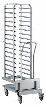 Cooking accessories Trolley with tray rack (Code 922754)
