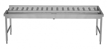 Handling System for Rack Type Manual Sorting Table, 5 Baskets - Right to Left, 2640mm - Side Connection (Code 865259)