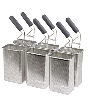 6 BASKETS 105X105 FOR PASTA COOKERS (Code 206397)