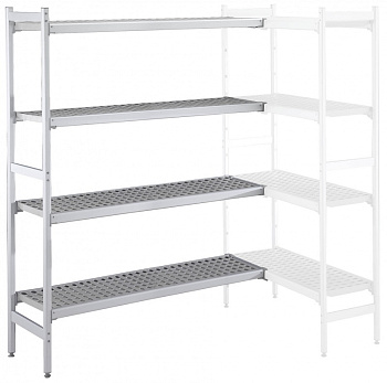 ALUM.CORNER SHELV.-POLY.TIERS-475X2196MM (137086)