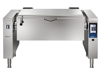 High Productivity Cooking Electric Tilting Braising Pan, 100lt, Hygienic Profile, Freestanding-Marine (Code 587124)
