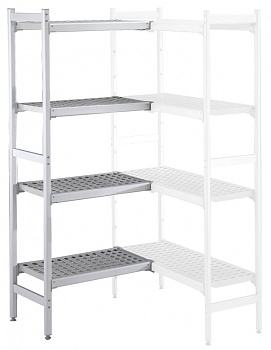 ALUM.CORNER SHELV.-POLY.TIERS-475X1098MM (137075)