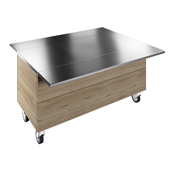 AMBIENT UNIT, 4GN+WHEELS H=750MM (CODE 322072)