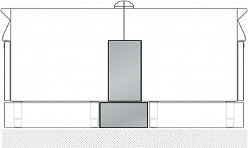 2 PANELS FOR SERVICE DUCT (BACK TO BACK) (Code 206202)