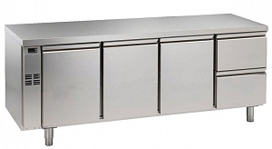 Electrolux Professional HB3P2CR KÜHLTI. 3 TÜ. + 2 SCHUBL 1/2, -2+10°, ZK (Code 728298)