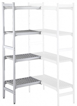 ALUM.CORNER SHELV.-POLY.TIERS-475X922MM (137073)