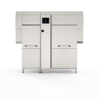 Electrolux Professional EDR20PELA5WV Geschirrspülen green&clean dual rinse Korbtransportmaschine mit Aktive Wärmerückgewinnung, 200 Körbe/Std. Elektr.50 (Code 535105)