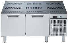 Electrolux Professional E7TTAECOMIN Modulare Großküchengeräteserie 700XP Kühlunterbau mit 2 Schubladen, +10-2°C, automatische Abtaukondensatverdunstung - R290 (Code 371290)