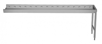 Handling System for Dishwasher Short roller conveyors with end plate (Code 863025)