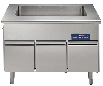 Electrolux Professional ZLAB12H ELT.WARMLUFT-BAIN-MARIE 3GN BEH.SCHRANK (Code 332073)