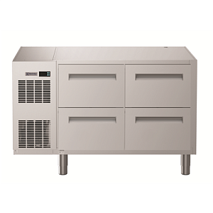 Electrolux Professional EK2H7BB REFR.COUNTER 290L 4x1/2DRW NOTOP CU_LFT GALV (CODE 710456)