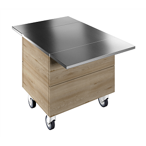 Electrolux Professional F00N2KW00S AMBIENT UNIT, 2GN+WHEELS H=750MM (CODE 322070)