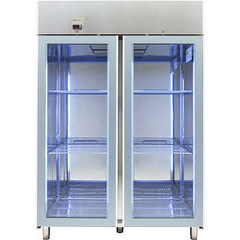 2-GLASS DOOR REFRIG 1430L +2+10°C, DIGITAL-R290 (CODE 727954)