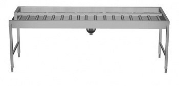 Handling System for Rack Type Manual Sorting Table, 5 Baskets, Left to Right, 2640mm - Side Connection (Code 865206)