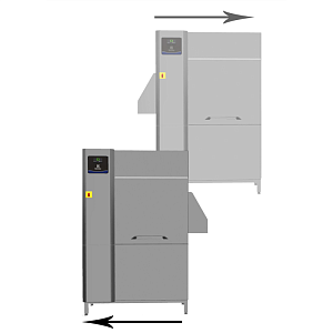 Electrolux Professional ESR10E5E SINGLE RINSE RT, 100R/H, ESD, EL., 50HZ (CODE CC0EC8)