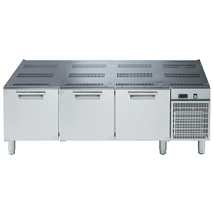 Electrolux Professional E9TTAECOMKN REFRIGERATED BASE WITH 3 DRAWERS 1600MM - R290 (CODE 391601)