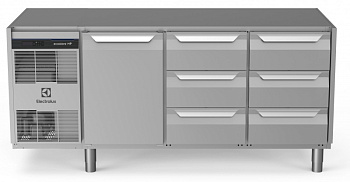 REFR.COUNTER 440LT 1DR 6x1/3DRAW NO TOP (Code 710048)